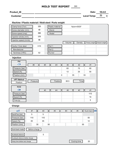 mold test report page 1